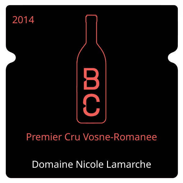Nicole Lamarche Premier Cru Vosne-Romanee 2014