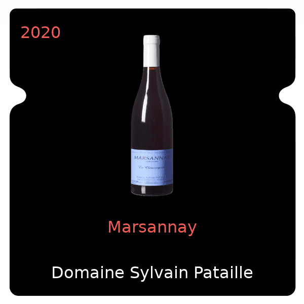 Sylvain Pataille Marsannay 2020
