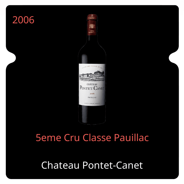 Pontet-Canet 5eme Cru Classe Pauillac 2006