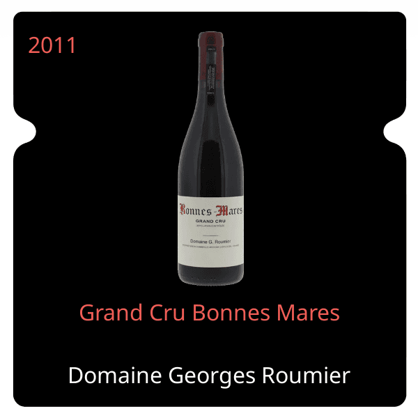 Georges Roumier Grand Cru Bonnes Mares 2011