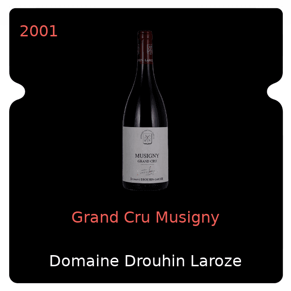 Drouhin Laroze Grand Cru Musigny 2001