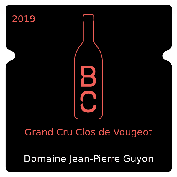 Guyon Grand Cru Clos de Vougeot 2019