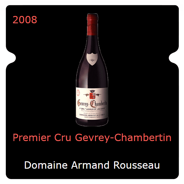 Armand Rousseau Premier Cru Gevrey-Chambertin 2008