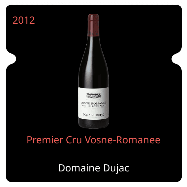 Dujac Premier Cru Vosne-Romanee 2012