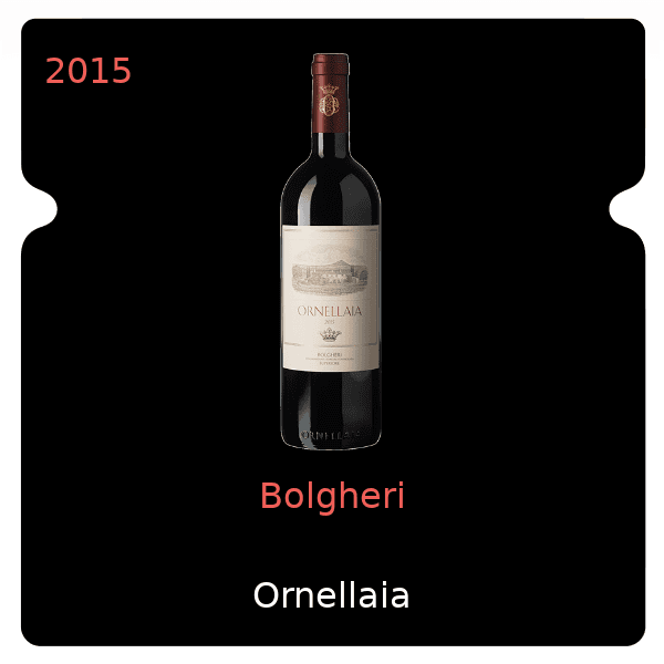 Ornellaia Bolgheri 2015