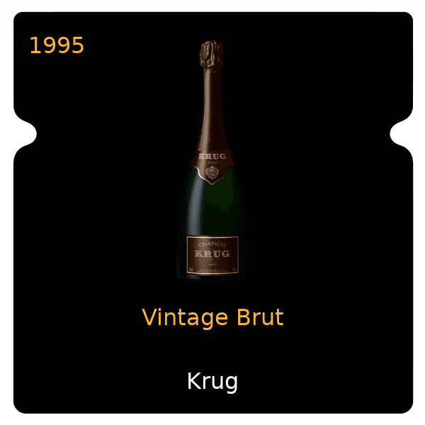 Krug Vintage Brut 1995