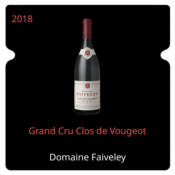 Faiveley Grand Cru Clos de Vougeot 2018