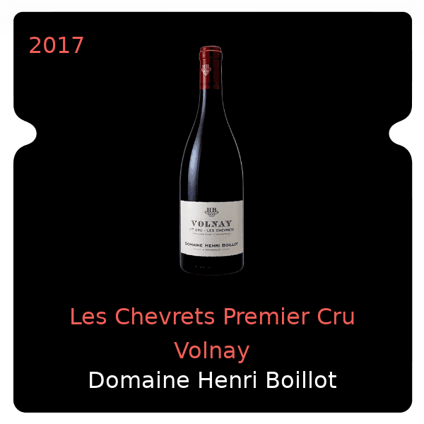 Henri Boillot Les Chevrets Premier Cru Volnay 2017
