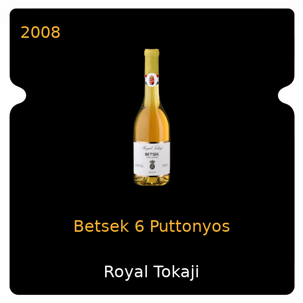 Royal Tokaji Betsek 6 Puttonyos 2008