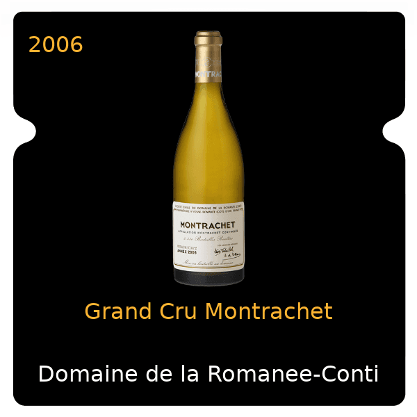 Romanee-Conti Grand Cru Montrachet 2006