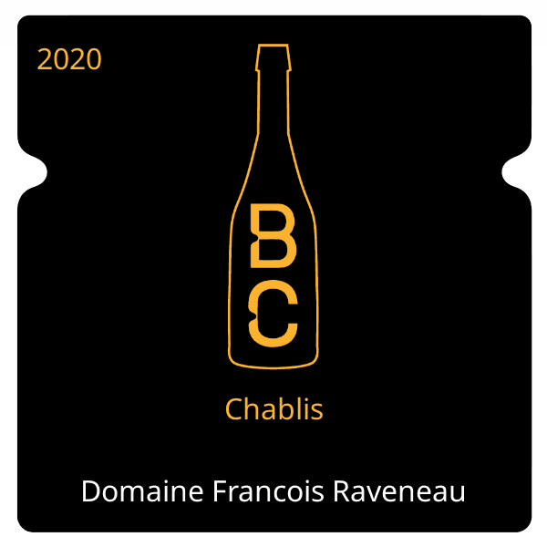 Francois Raveneau Chablis 2020