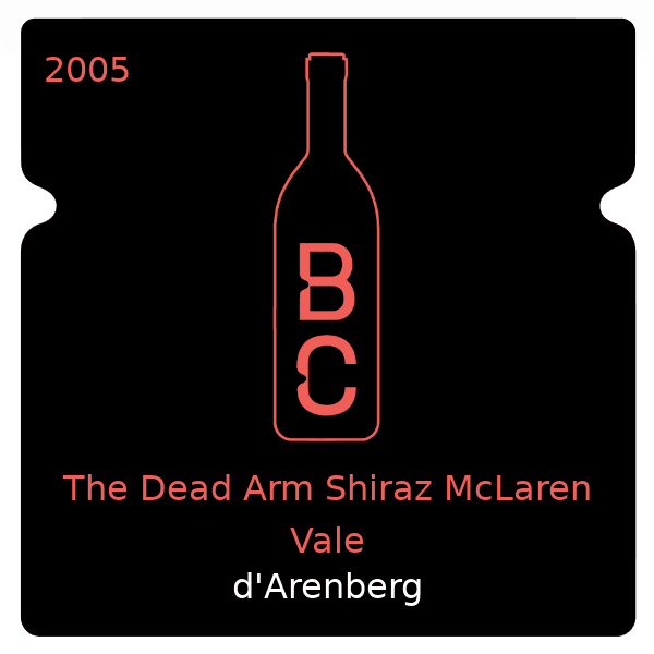 The Dead Arm Shiraz McLaren Vale 2005