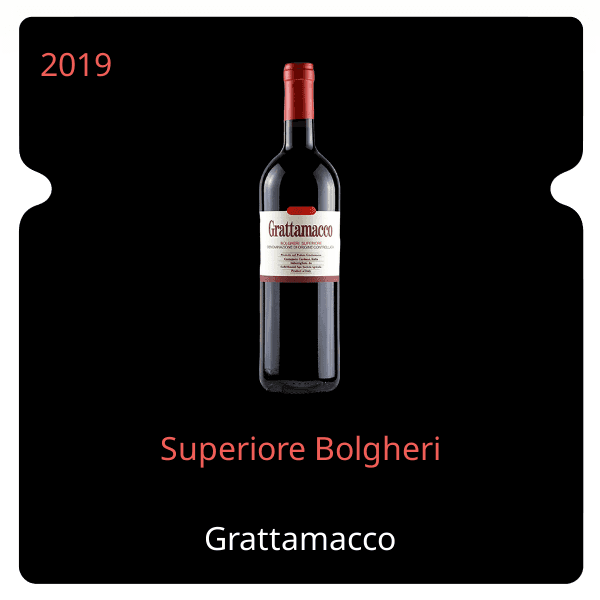 Grattamacco Superiore Bolgheri 2019