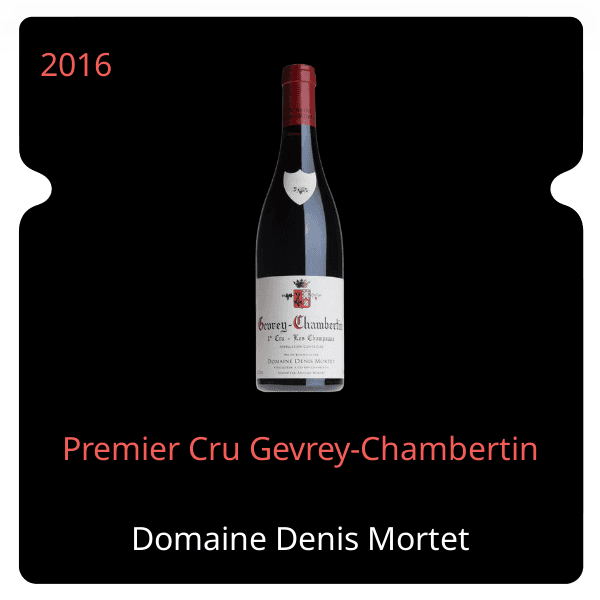 Denis Mortet Premier Cru Gevrey-Chambertin 2016