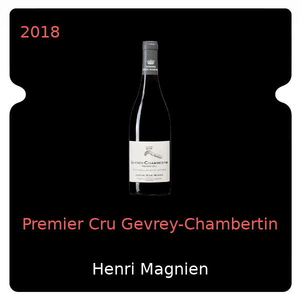 Henri Magnien Premier Cru Gevrey-Chambertin 2018