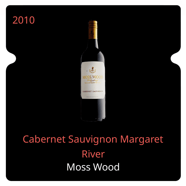 Moss Wood Cabernet Sauvignon Margaret River 2010