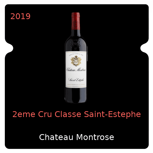 Montrose 2eme Cru Classe Saint-Estephe 2019