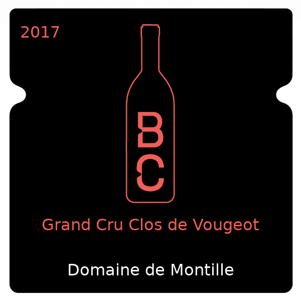 Montille Grand Cru Clos de Vougeot 2017