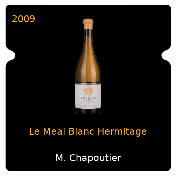 M. Chapoutier Le Meal Blanc Hermitage 2009