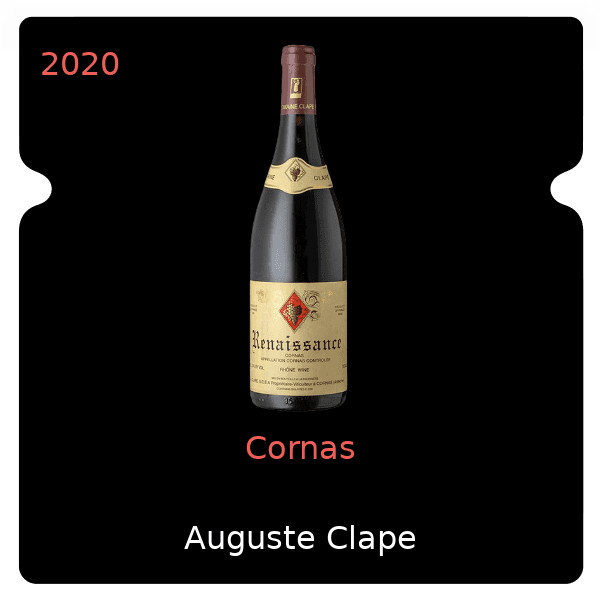 Auguste Clape Cornas 2020