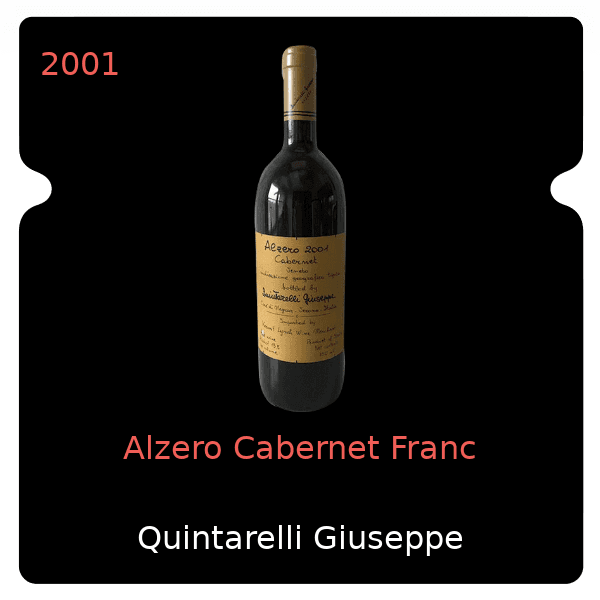 Quintarelli Giuseppe Alzero Cabernet Franc 2001