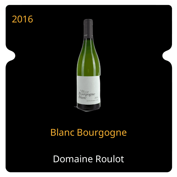 Roulot Blanc Bourgogne 2016