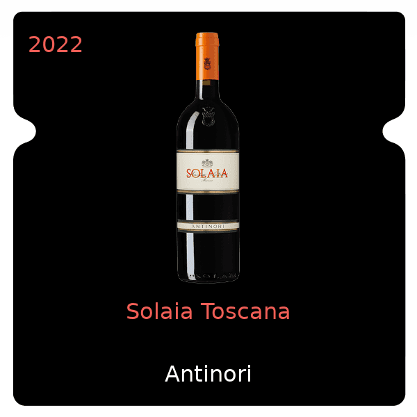 Antinori Solaia Toscana 2022