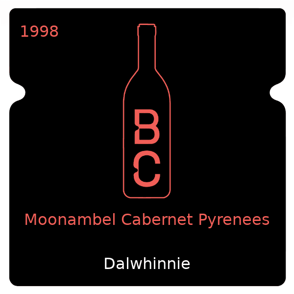 Moonambel Cabernet Pyrenees 1998
