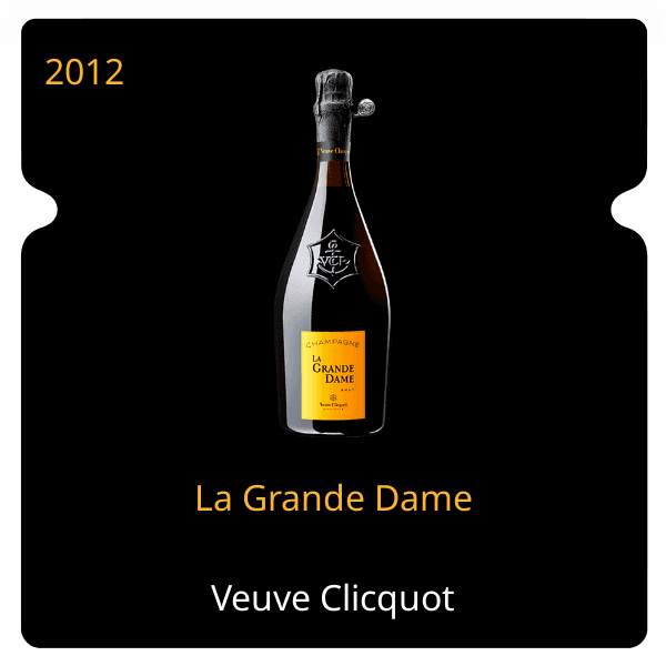 Veuve Clicquot La Grande Dame 2012