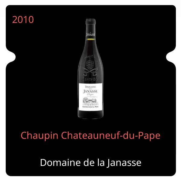 Janasse Chaupin Chateauneuf-du-Pape 2010