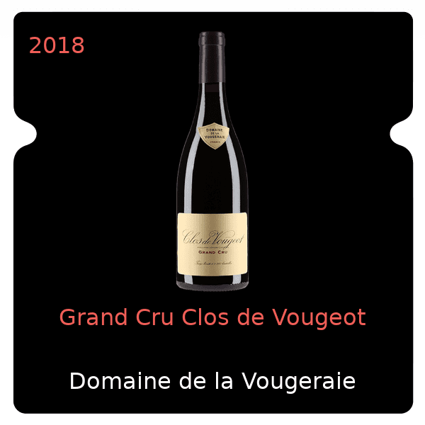 Vougeraie Grand Cru Clos de Vougeot 2018