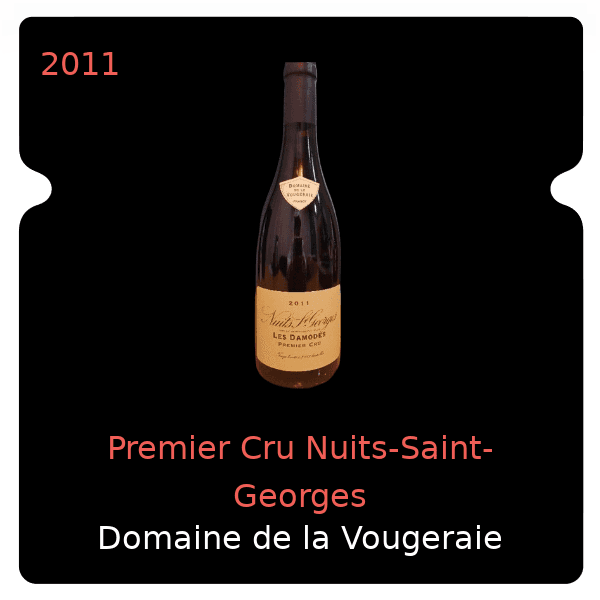 Vougeraie Premier Cru Nuits-Saint-Georges 2011