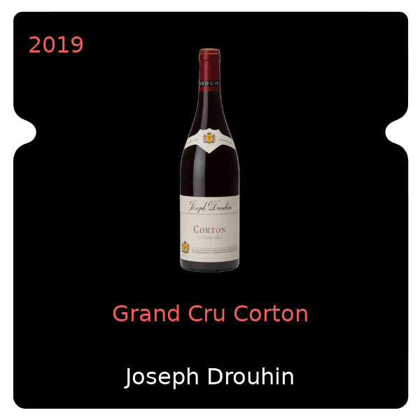 Joseph Drouhin Grand Cru Corton 2019