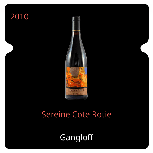 Gangloff Sereine Cote Rotie 2010