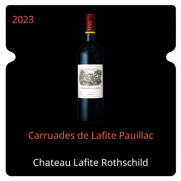 Lafite Rothschild Carruades de Lafite Pauillac 2023