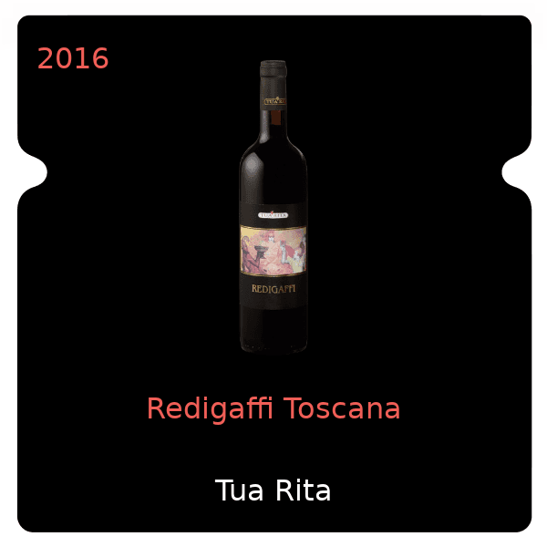 Tua Rita Redigaffi Toscana 2016