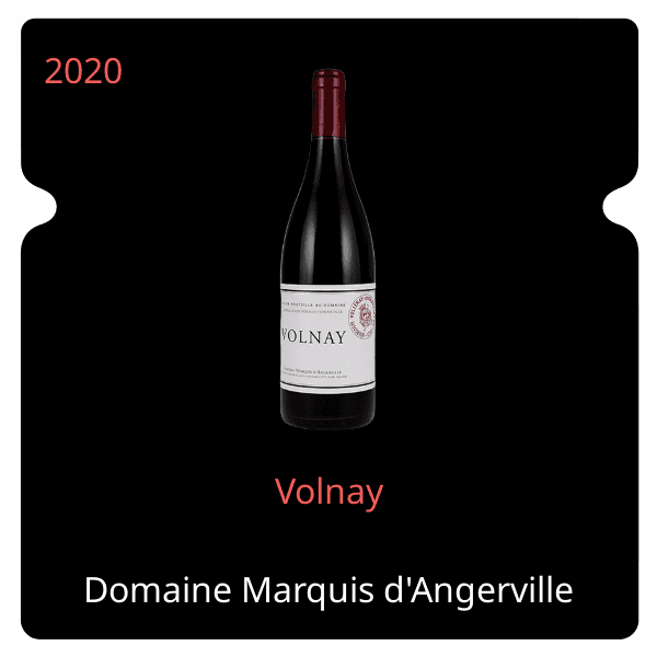 Marquis d'Angerville Volnay 2020