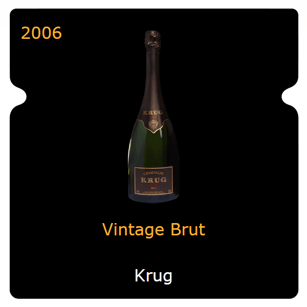 Krug Vintage Brut 2006