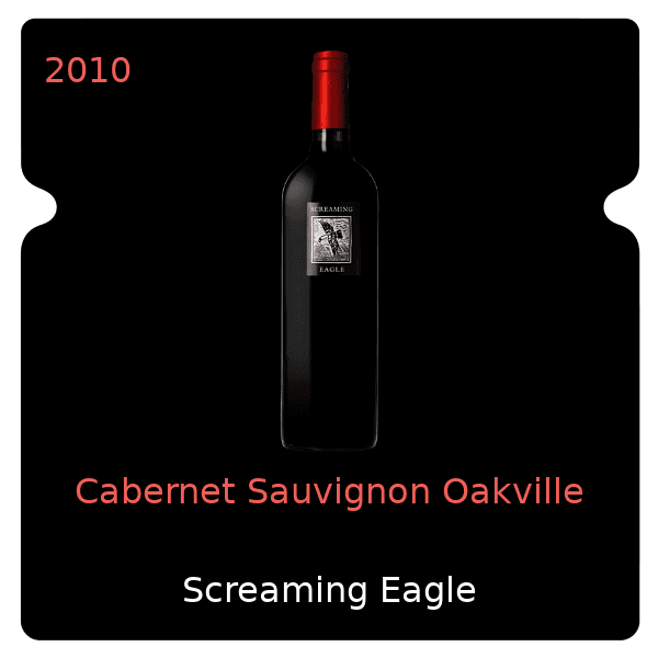 Screaming Eagle Cabernet Sauvignon Oakville 2010