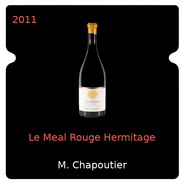 M. Chapoutier Le Meal Rouge Hermitage 2011