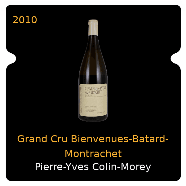 Pierre-Yves Colin-Morey Grand Cru Bienvenues-Batard-Montrachet 2010