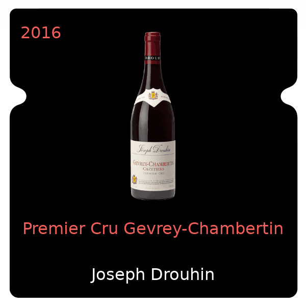 Joseph Drouhin Premier Cru Gevrey-Chambertin 2016