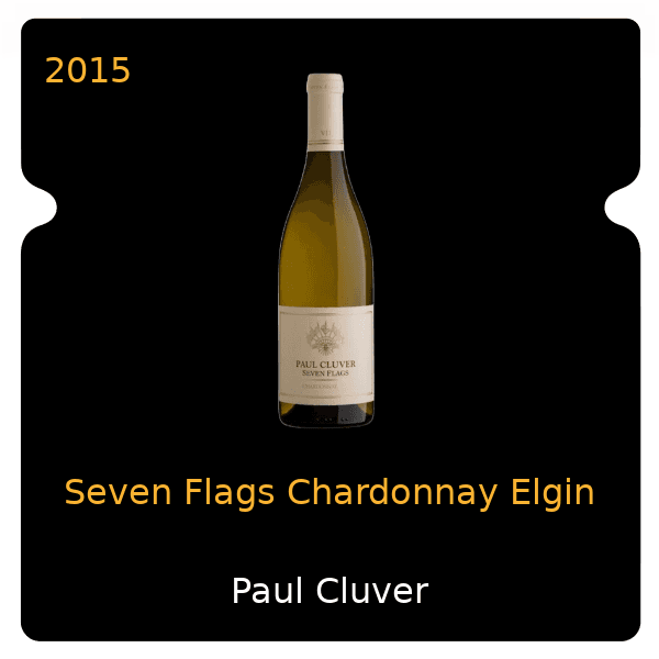 Paul Cluver Seven Flags Chardonnay Elgin 2015