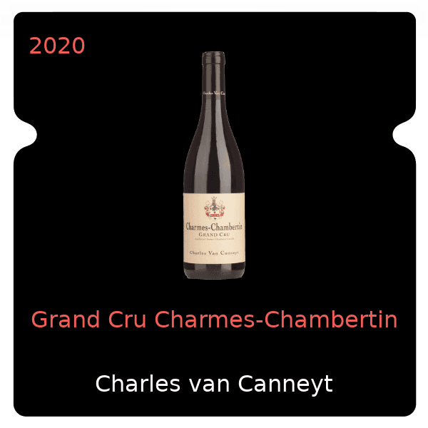 Charles van Canneyt Grand Cru Charmes-Chambertin 2020
