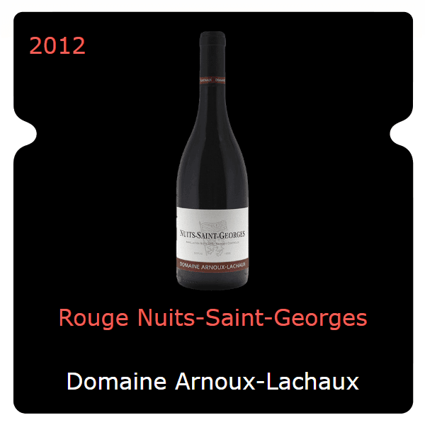 Arnoux-Lachaux Rouge Nuits-Saint-Georges 2012