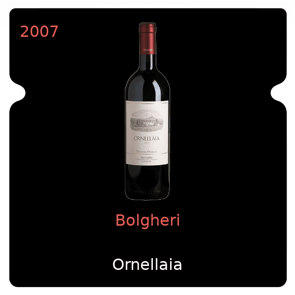 Ornellaia Bolgheri 2007