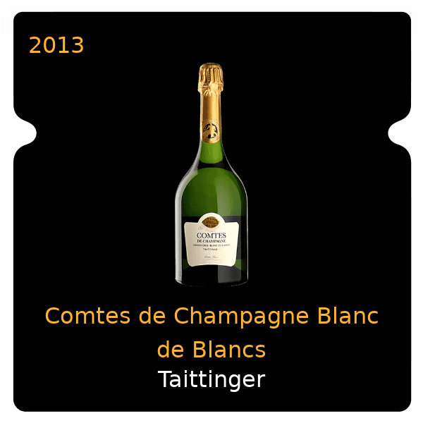 Taittinger Comtes de Champagne Blanc de Blancs 2013