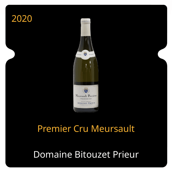 Bitouzet Prieur Premier Cru Meursault 2020