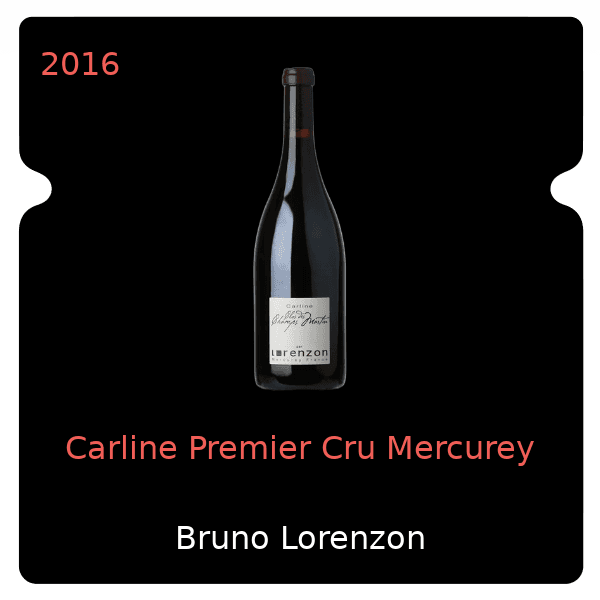 Bruno Lorenzon Carline Premier Cru Mercurey 2016