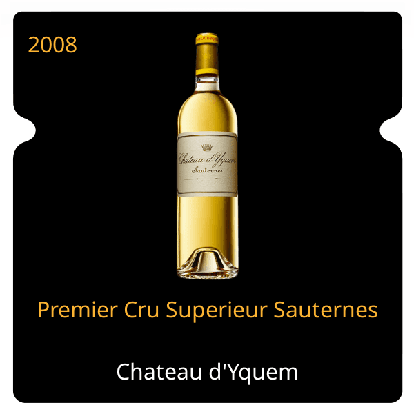d'Yquem Premier Cru Superieur Sauternes 2008